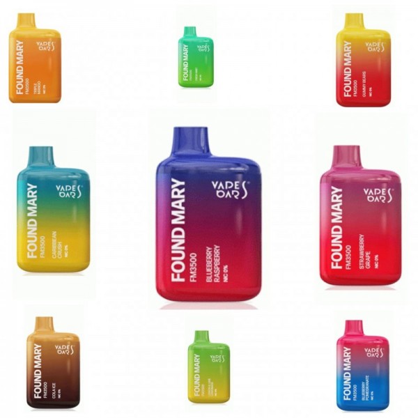 Vape Bars FOUND MARY Disposable 5800 Puffs - 2% - Cinnamon Fireball Candy